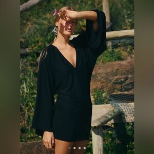 Free people good feels V-Neck mini Dress